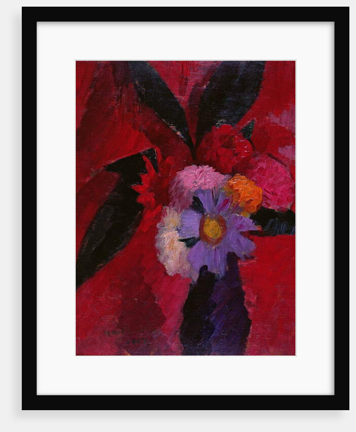 Flowers, 1917 by Mark Gertler