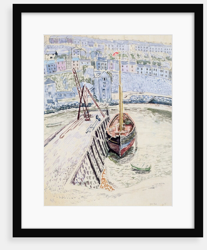 The 'Sans Pareil' in Brixham Harbour, c.1931 by Dora Carrington