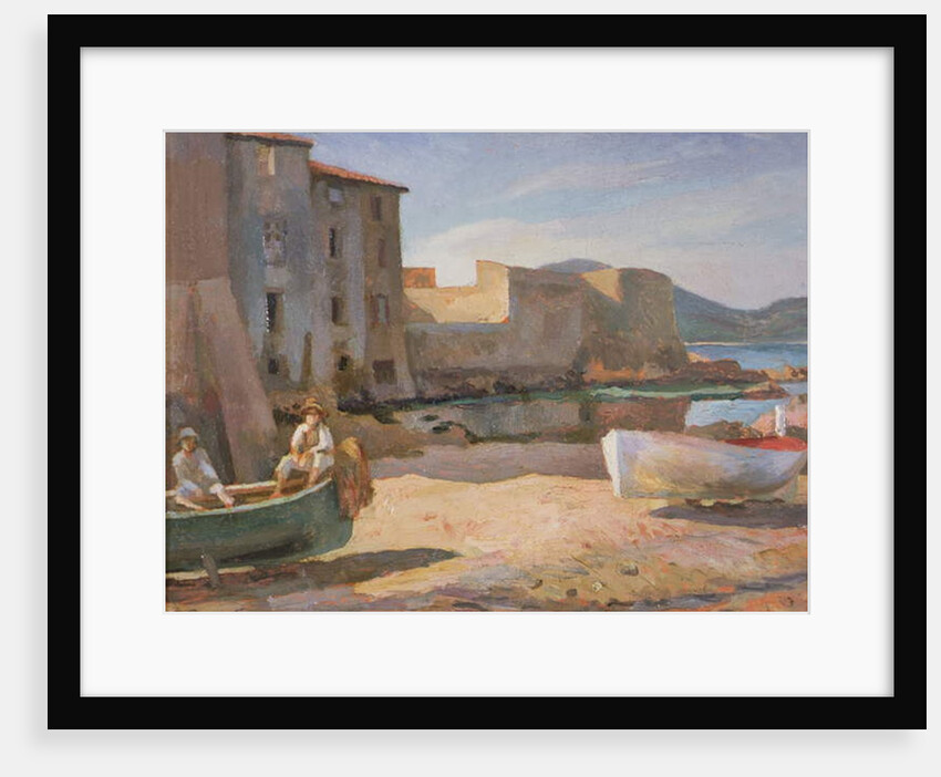 Le Petit Port, St Tropez, 1922 by Roger Eliot Fry
