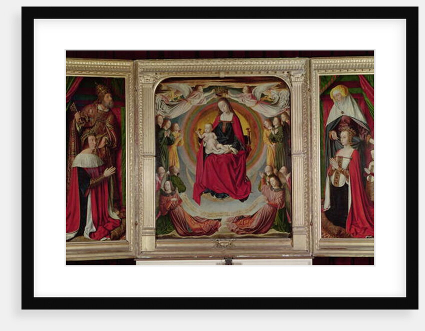 The Bourbon Altarpiece, c.1498 by Master of Moulins