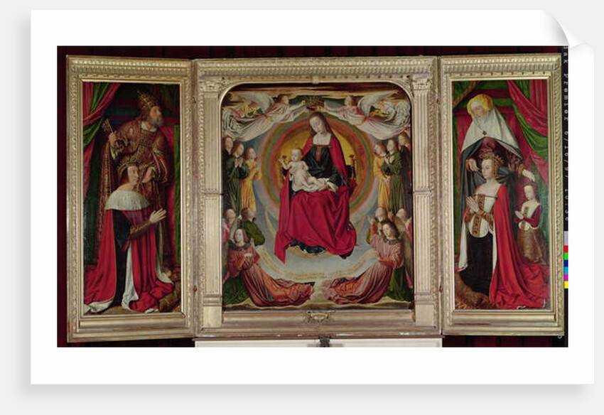 The Bourbon Altarpiece, c.1498 by Master of Moulins