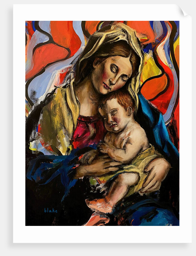 Madonna And Child, c.2020 by Blake Munch