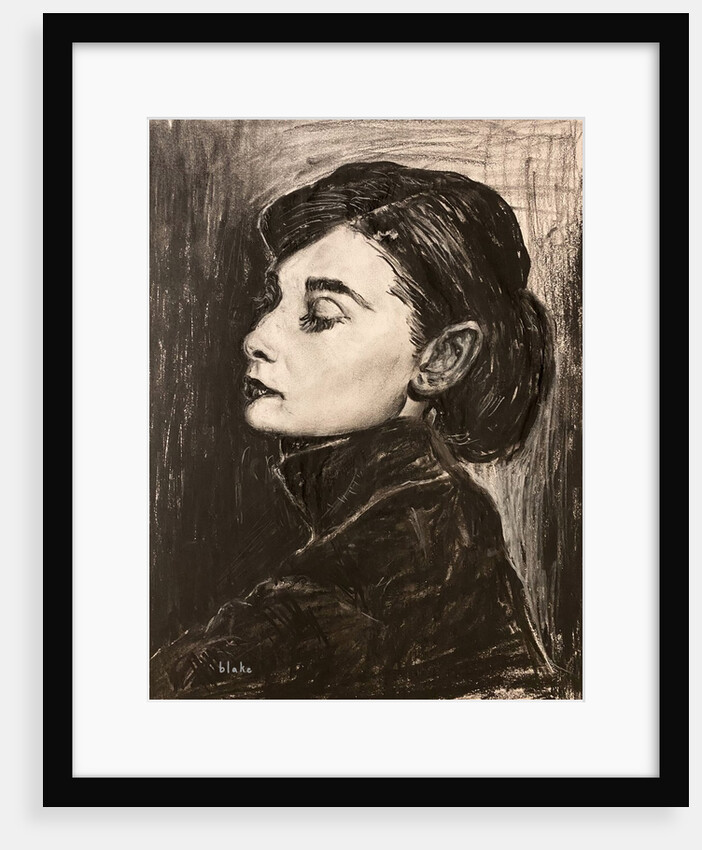 Audrey Hepburn, c.2021 by Blake Munch