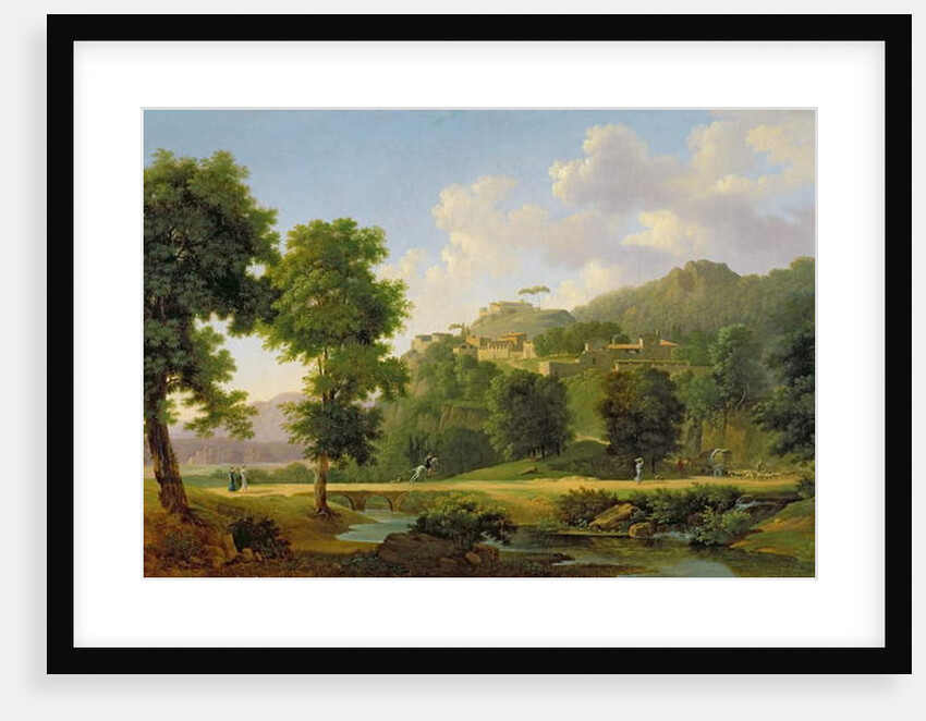 Landscape with a Rider, c.1808-10 by Jean Victor Bertin