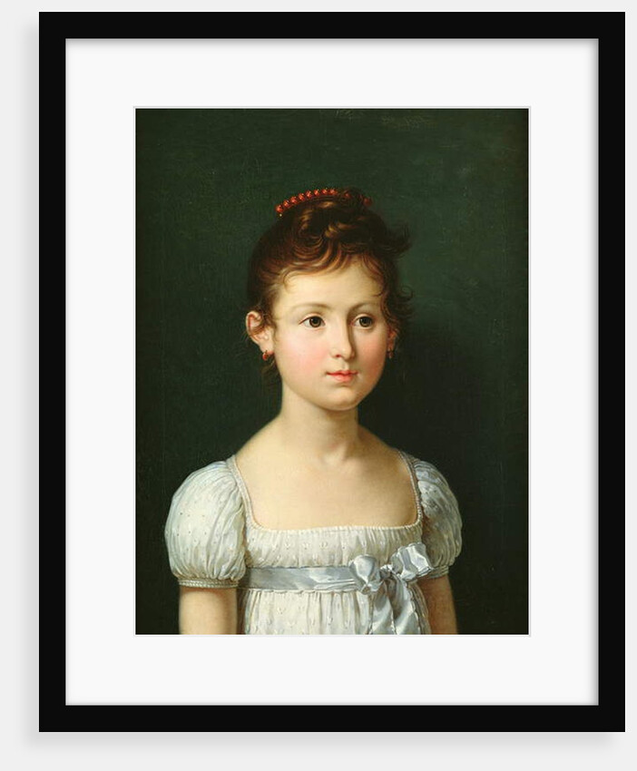 Portrait of Napoleone Baciocchi 1812 by Francois Xavier Fabre