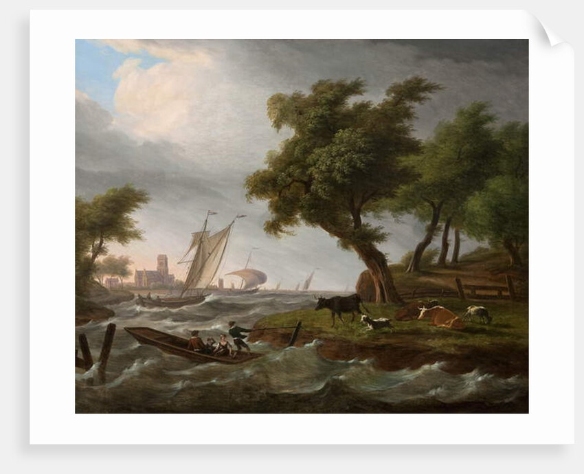 Dutch landscape by Frans Swagers