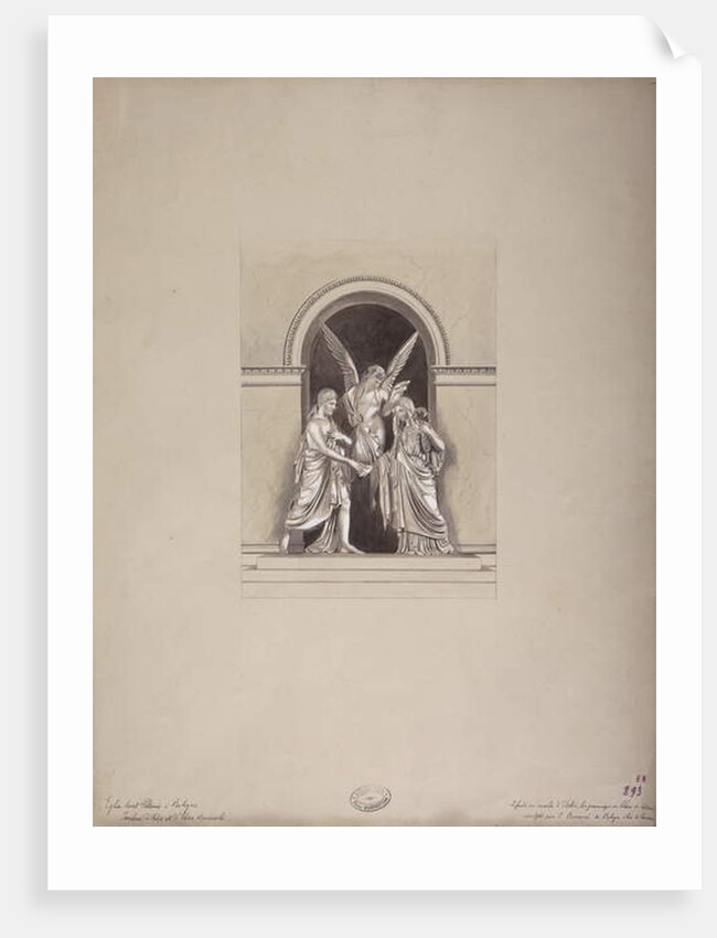 Tomb of Felix and Elisa Baciocchi, San Petronio Basilica, Bologna, c.1900-20 by French School