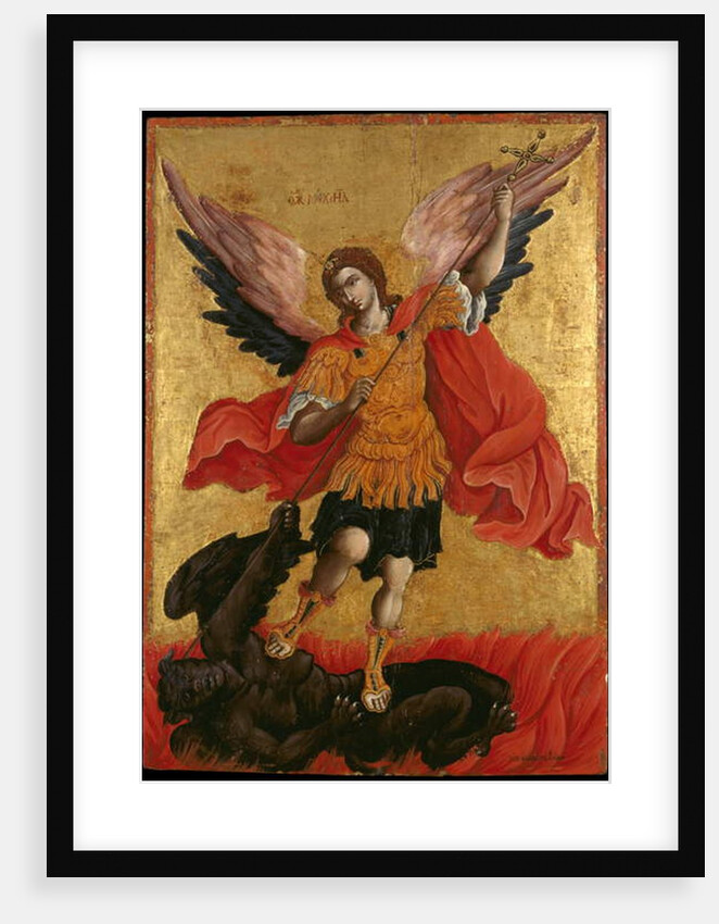 Icon of the Archangel Michael by Theodoros Pulakis