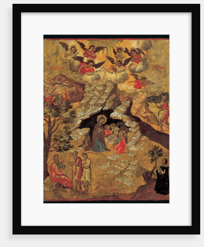 The Nativity, 1658 by Ilias Moskos