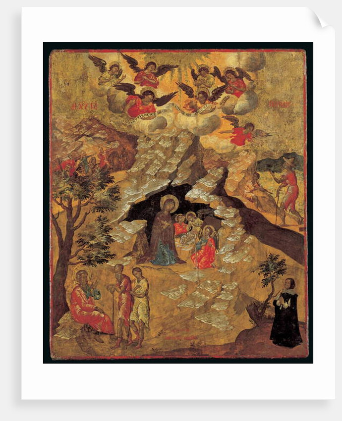 The Nativity, 1658 by Ilias Moskos