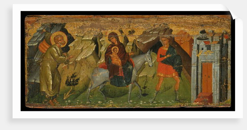 The Flight into Egypt by School Cretan