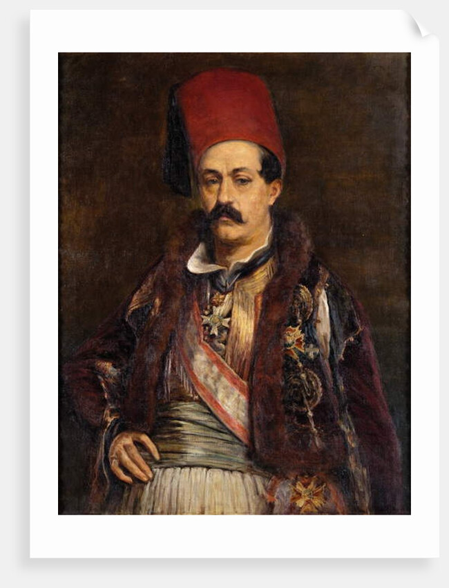 Portrait of Ioannis Kolettis by Greek School