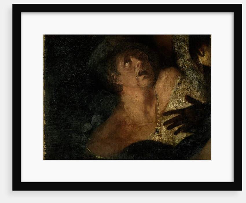 A Courtier, fragment from 'The Tempest', c.1790 by George Romney