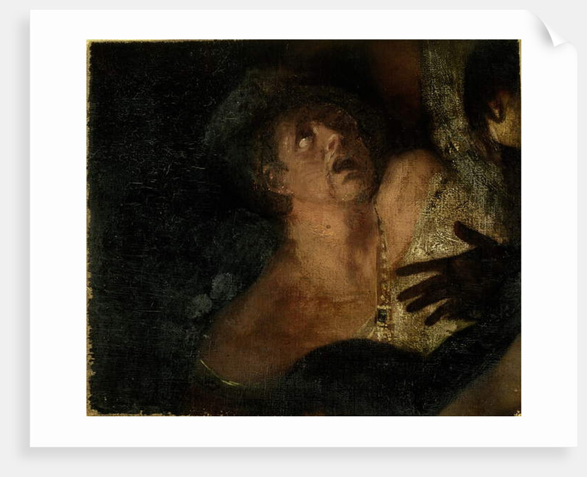 A Courtier, fragment from 'The Tempest', c.1790 by George Romney