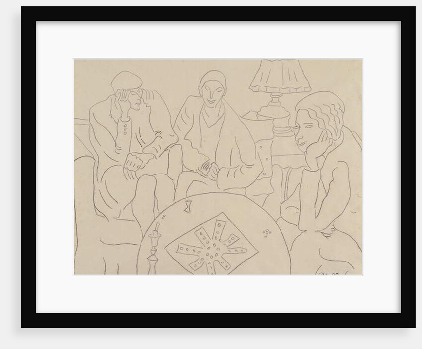 The Game of Ludo, 1928 by Cedric Morris