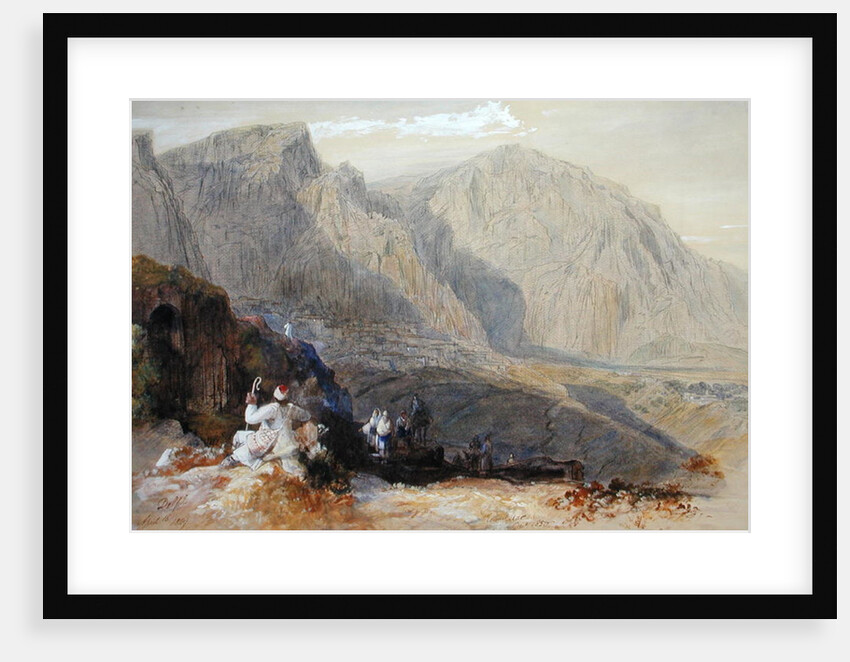 Delphi, c.1849 by Edward Lear