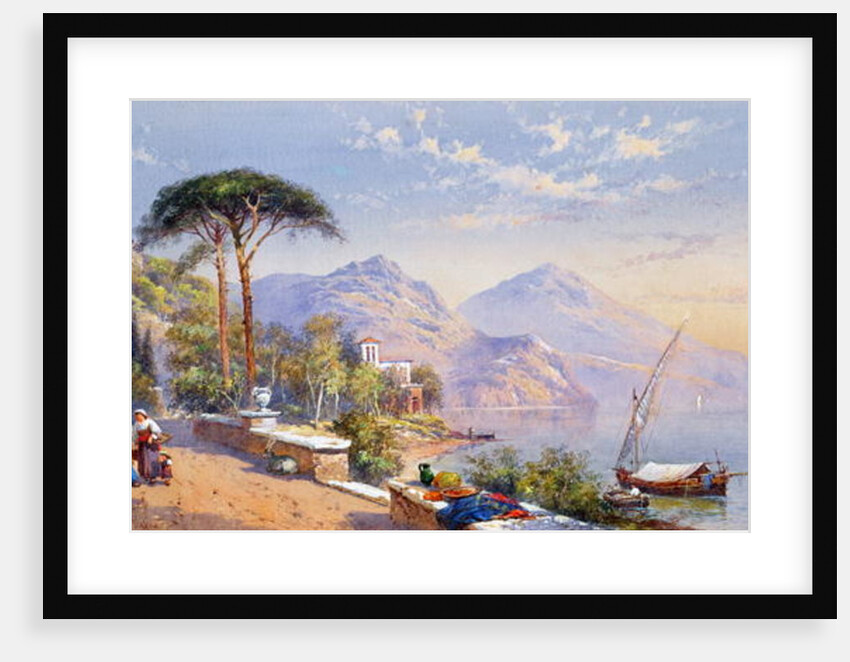 Near Naples, 1883 by Charles Rowbotham