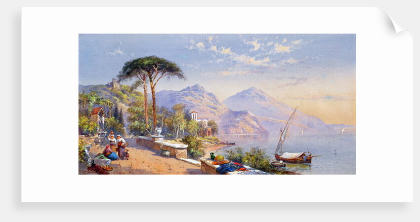 Near Naples, 1883 by Charles Rowbotham