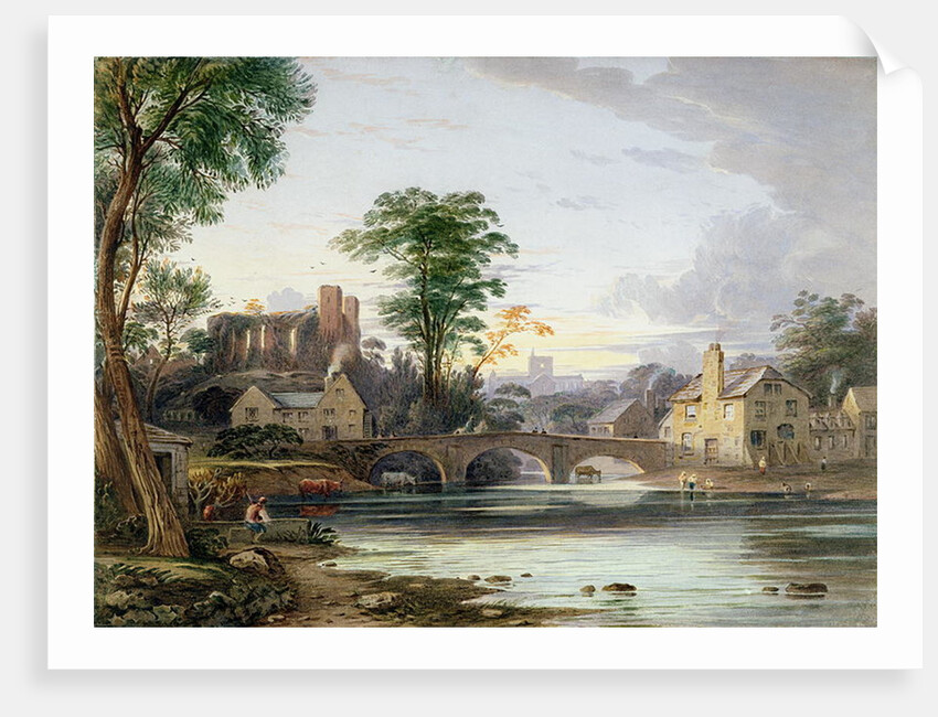 Brecon Castle by John Varley