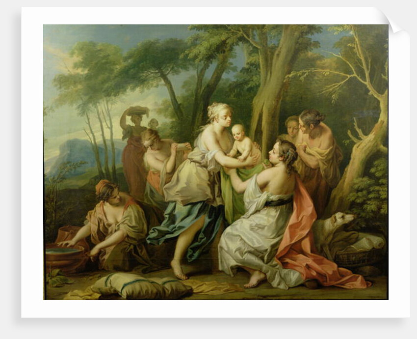 The Finding of Oedipus by French School