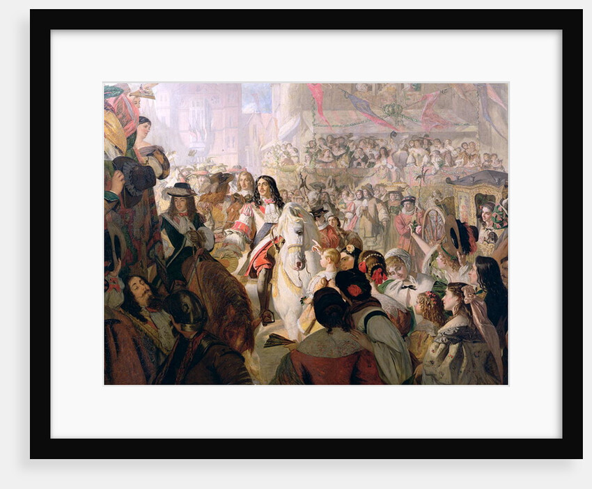 The Return of Charles II to Whitehall in 1660, 1867 by Alfred Borron Clay