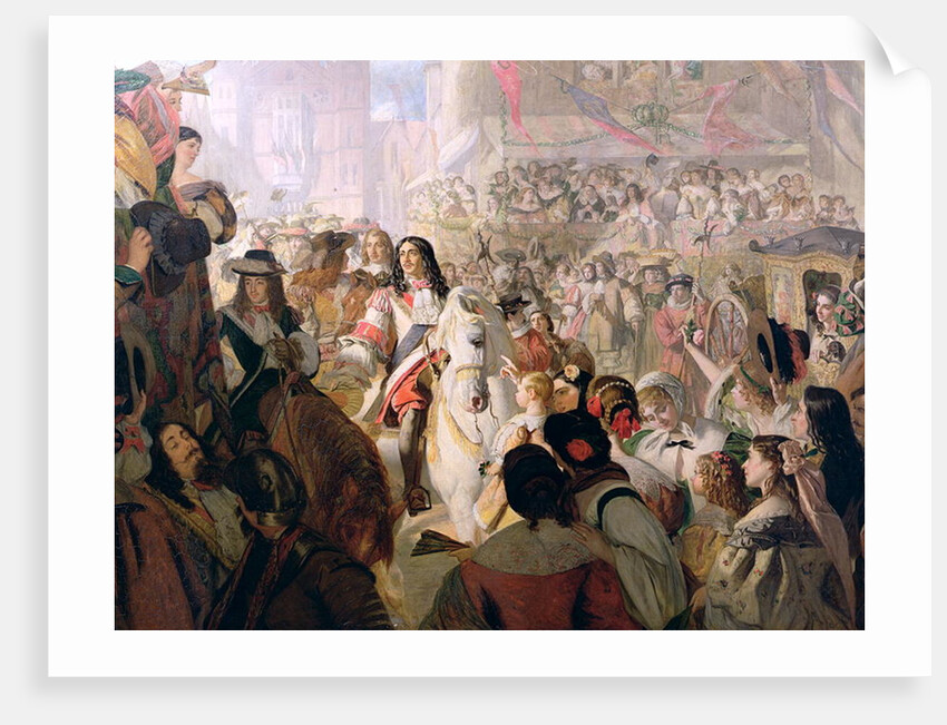 The Return of Charles II to Whitehall in 1660, 1867 by Alfred Borron Clay