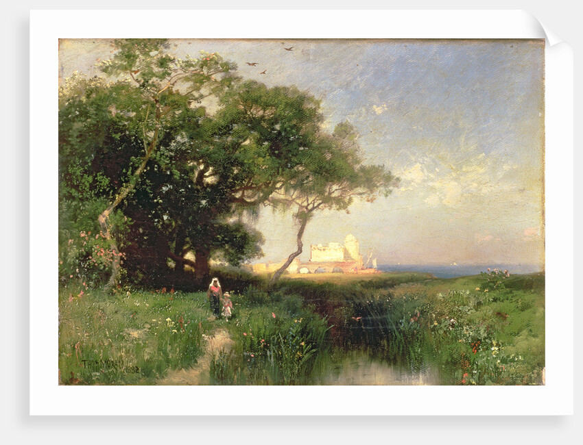 The Coast of Florida, 1882 by Thomas Moran