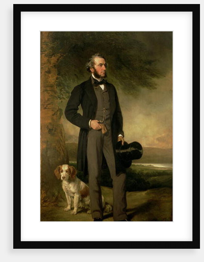 Portrait of John Hick Esq, JP, c.1861 by Francis Grant