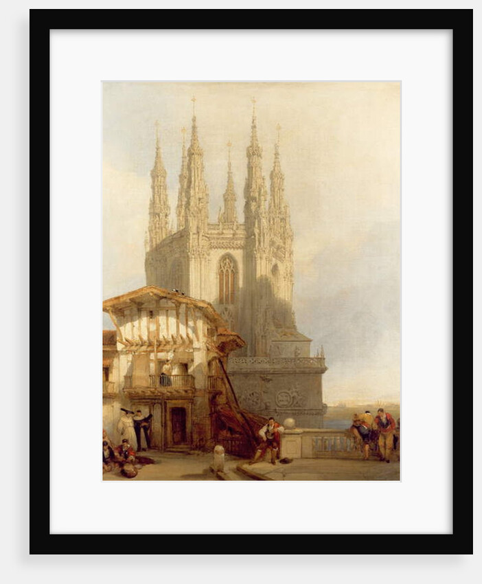 The Entrance to the North Transept, Burgos Cathedral, 1835 by David Roberts