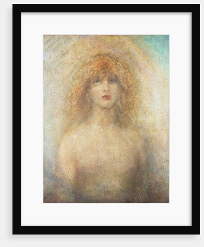 Uldra, The Scandinavian Spirit of the Rainbow in the Waterfall, 1884 by George Frederic Watts