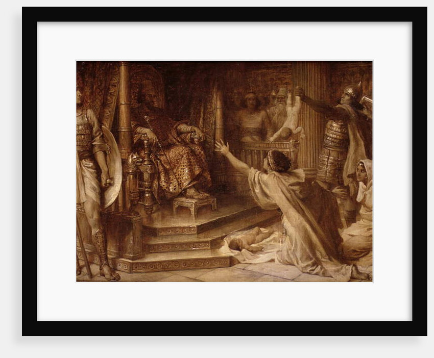 Solomon, 1897 by Frank Dicksee