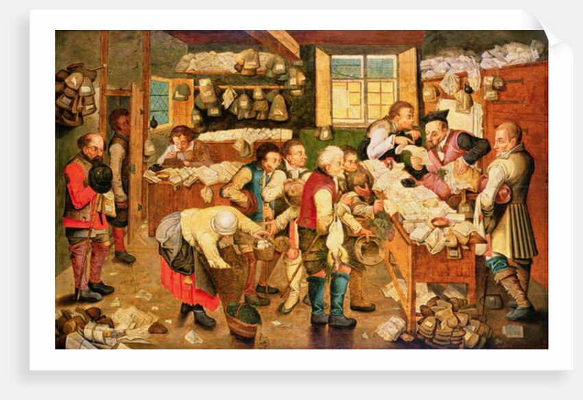 The Collector of Tithes by Pieter III Brueghel