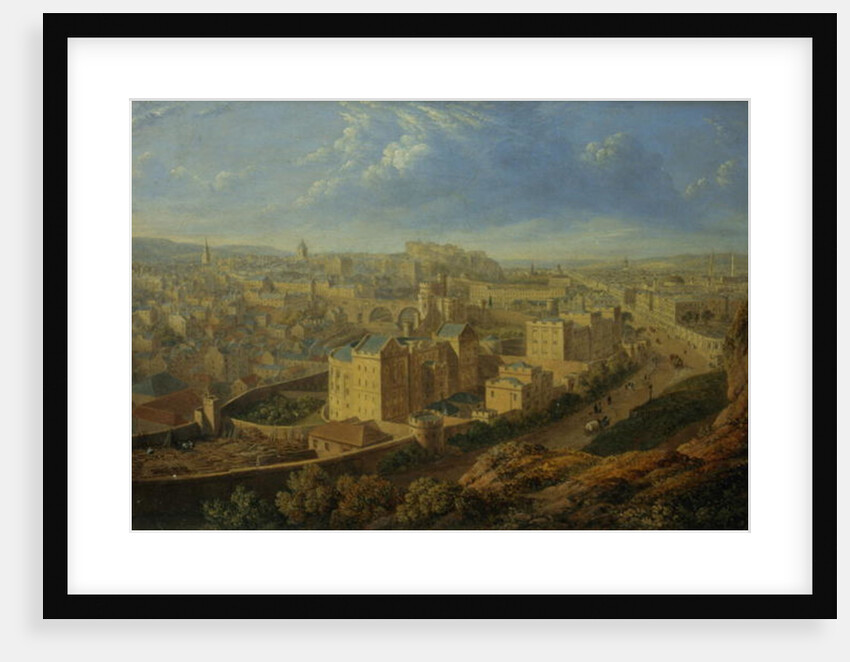 Edinburgh from the Calton Hill by Robert Batty