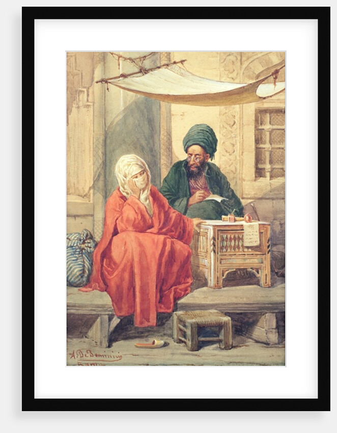 The Ottoman Scribe by Antonio de Dominici