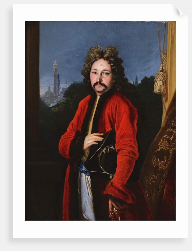 Portrait of Sir John Chardin, 1699 by Francois Riviere