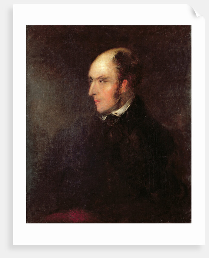 Portrait of a Balding Man by John Constable