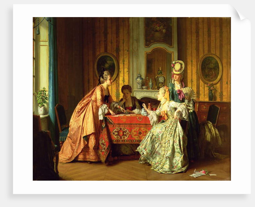 A Fair Hand, 1873 by Jean Carolus