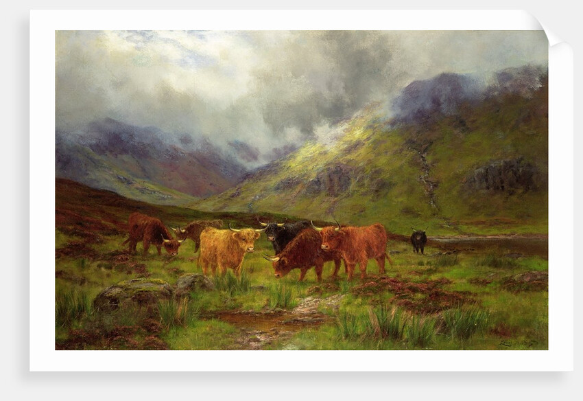 Morning Mists by Louis Bosworth Hurt