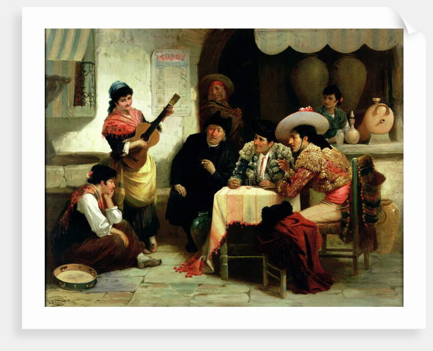 In A Spanish Tavern by Robert Kemm