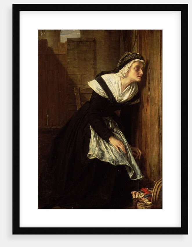 Marie Antoinette in the Prison of the Temple, 1861 by Alfred W. Elmore