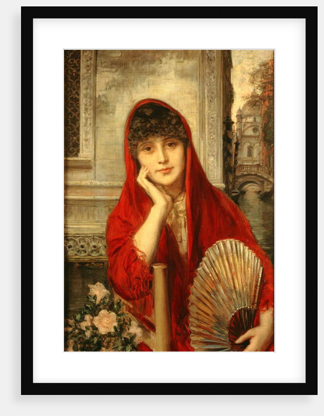 Venetian Beauty by Ricardo de Madrazo y Garreta