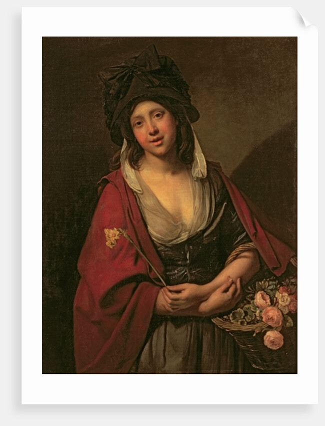 The Flower Girl by Johann Zoffany