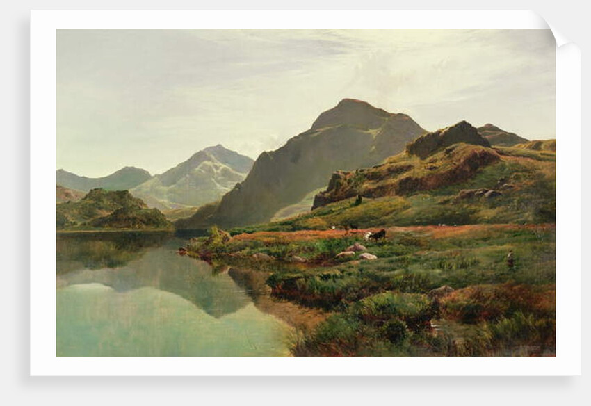 A Highland Loch Scene by Sidney Richard Percy