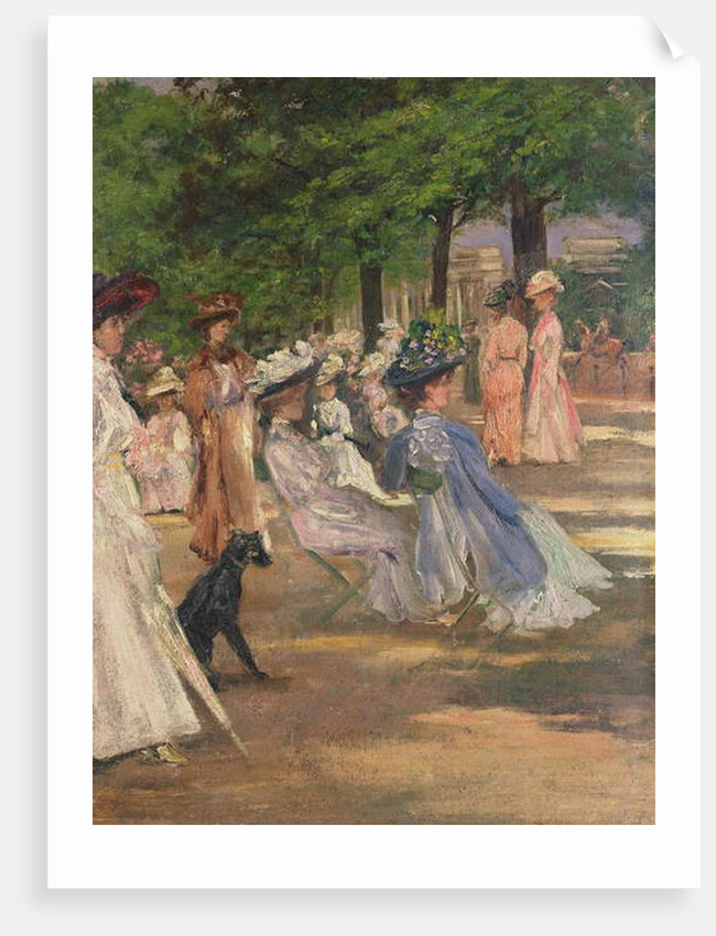 Figures in Hyde Park by Charles Edward Conder