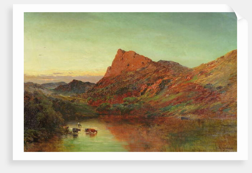 Dolwyddelan by Alfred de Breanski