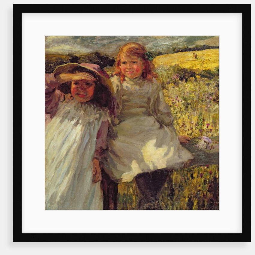 On the Stile by Frederick Stead