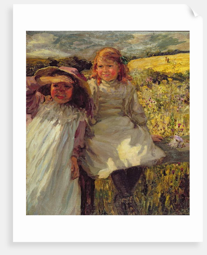 On the Stile by Frederick Stead