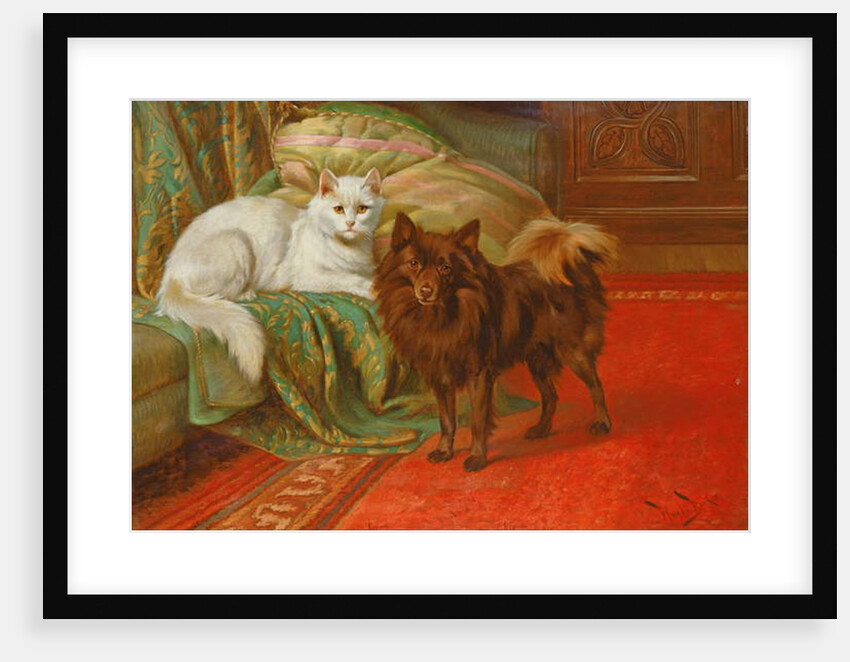 Kitty and Pip by Wright Barker