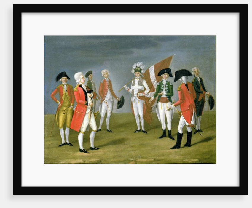 High Ranking Military Officers of Malta by Antoine de Favray