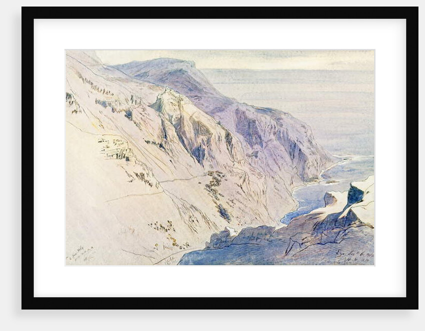 `Eza', 1864 by Edward Lear